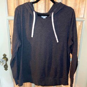 Lightweight Heather Gray Hoodie